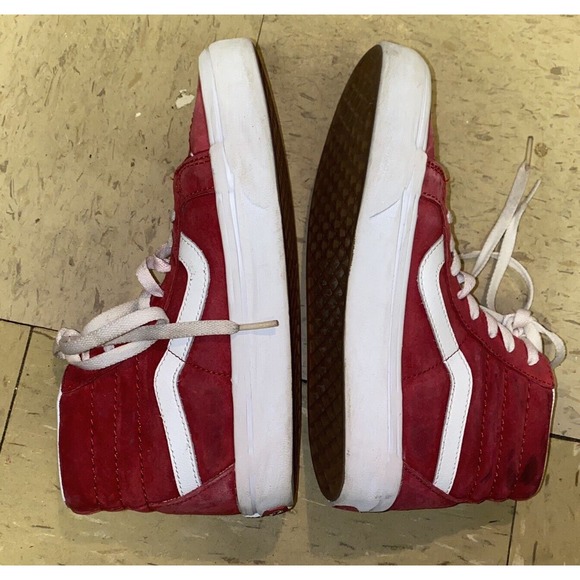 Vans SK8-Hi Reissue Sneakers Men's 5.5 Ladies 7 Vintage Wine High Top - Picture 8 of 11